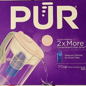 PUR water filtration pitcher.